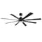 Modern Forms Fans Size Matters Indoor or Outdoor Smart Ceiling Fan 2700-3000-4000-5000K LED in Matte Black FR-W2403-65L-MB - alternate 5